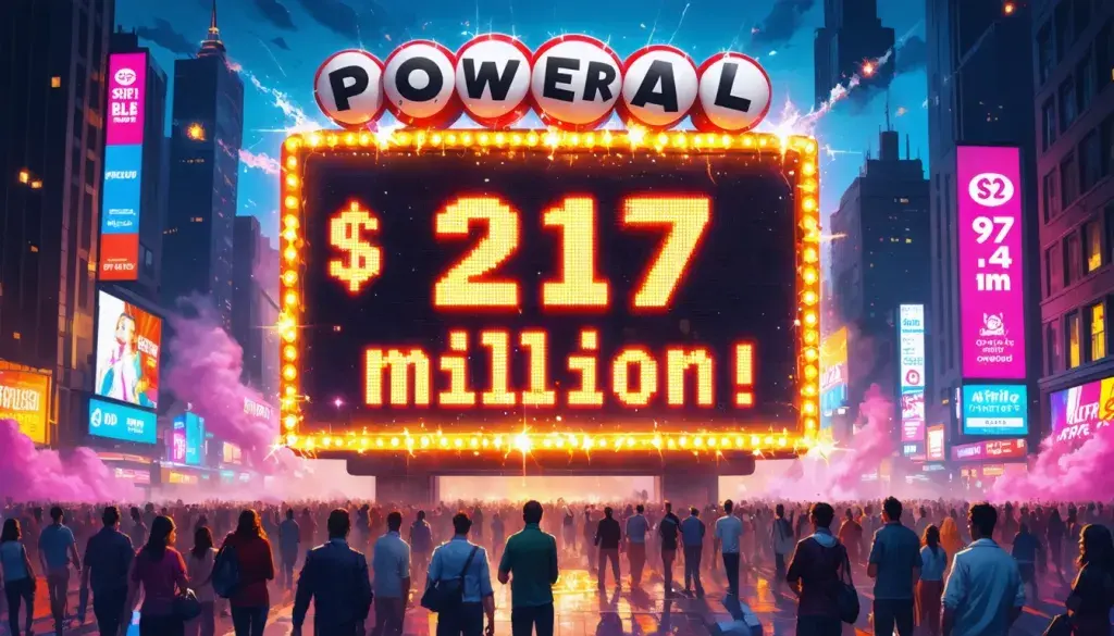 Powerball Jackpot Rises to $217 Million for April 4 Drawing