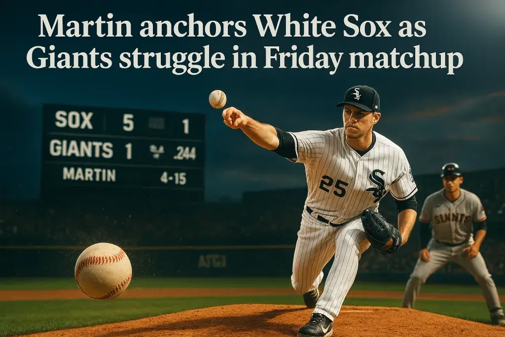 Martin anchors White Sox as Giants struggle in Friday matchup