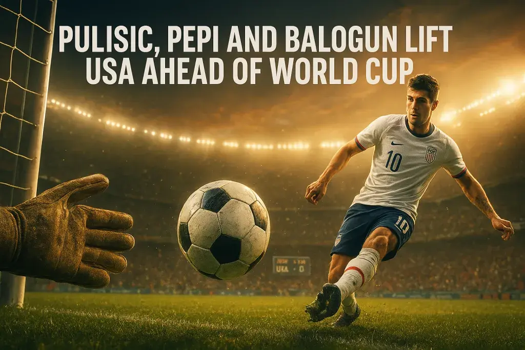 Pulisic, Pepi and Balogun Lift USA Ahead of World Cup