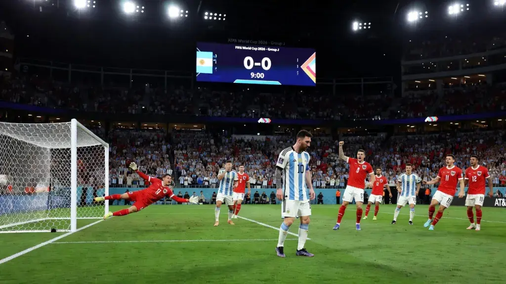 Messi Spurns Early Penalty as Argentina Draw Blank Against Austria