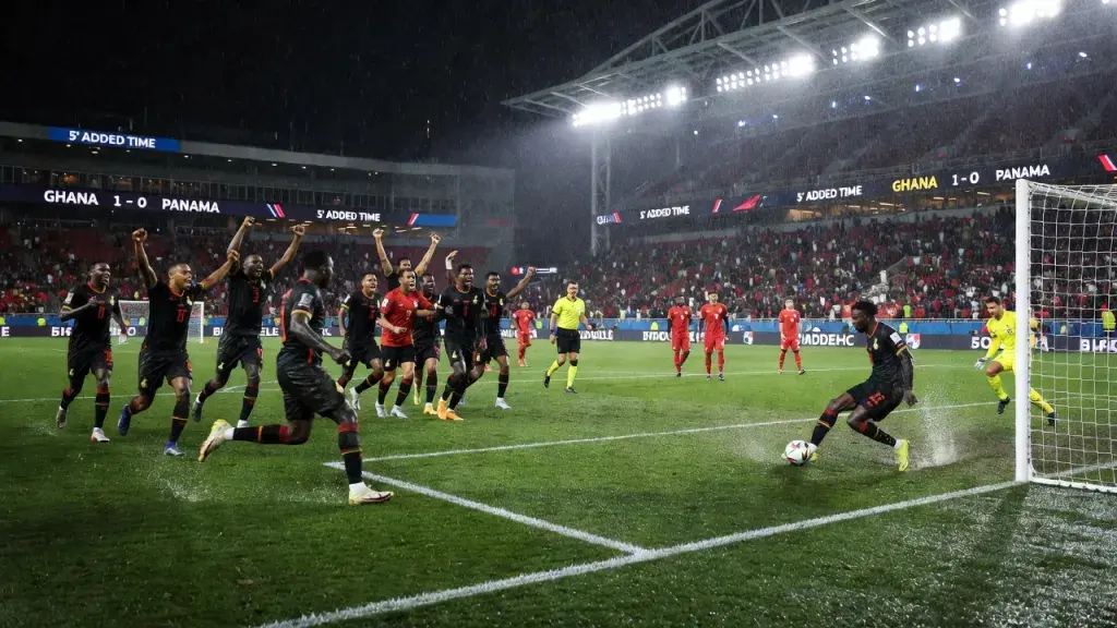 Yirenkyi's Stoppage-Time Tap-In Sends Ghana Past Panama at World Cup