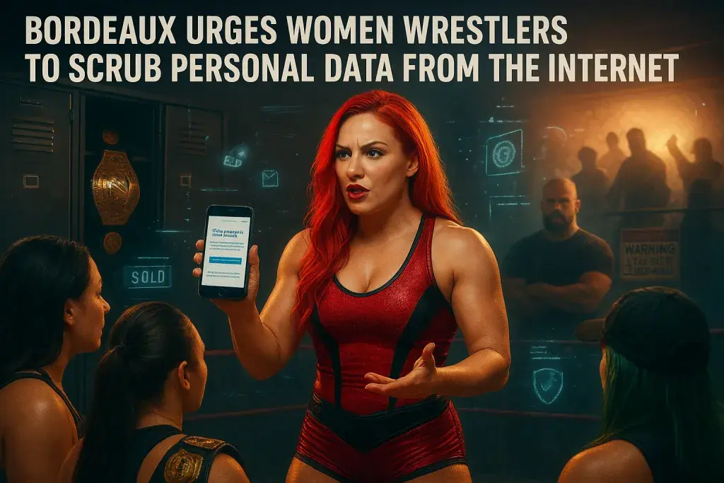 Bordeaux urges women wrestlers to scrub personal data from the internet
