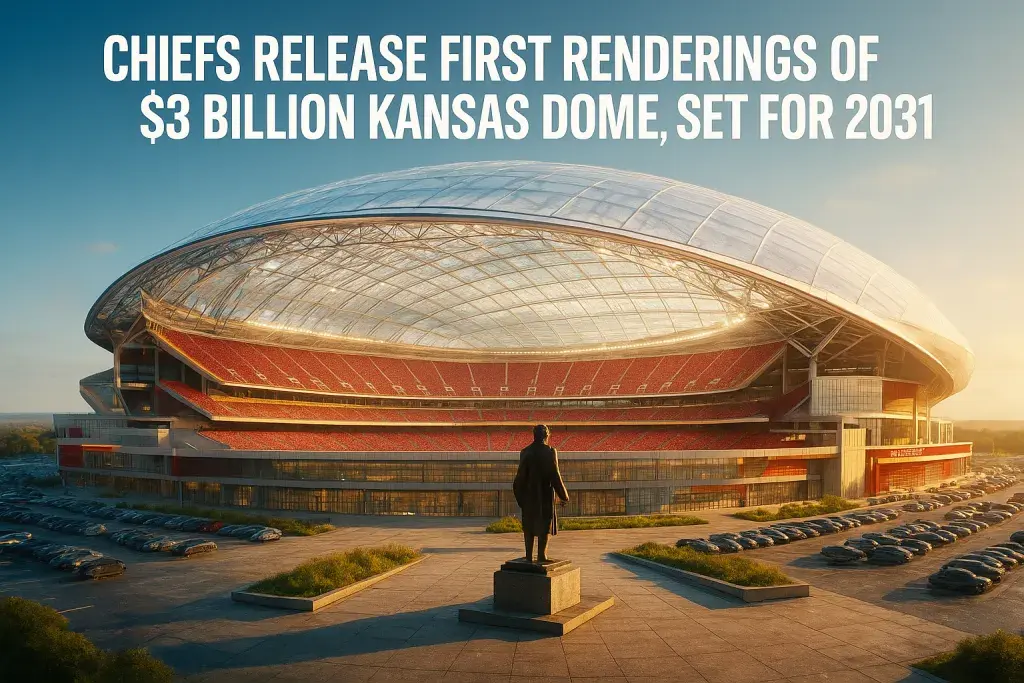 Chiefs Release First Renderings of $3 Billion Kansas Dome, Set for 2031