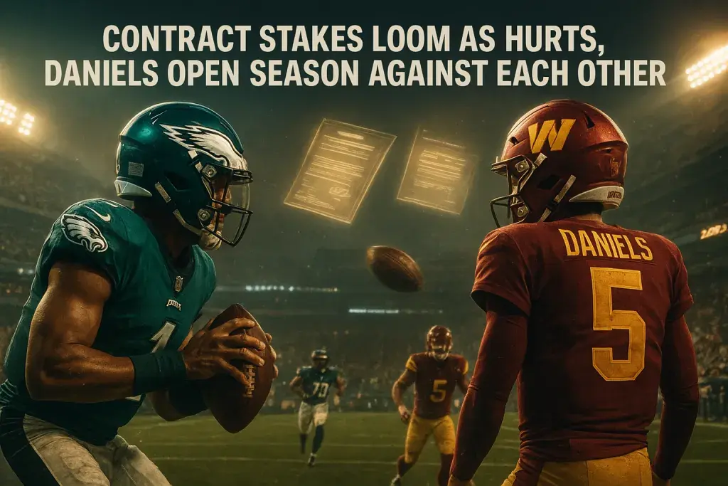 Contract Stakes Loom As Hurts, Daniels Open Season Against Each Other