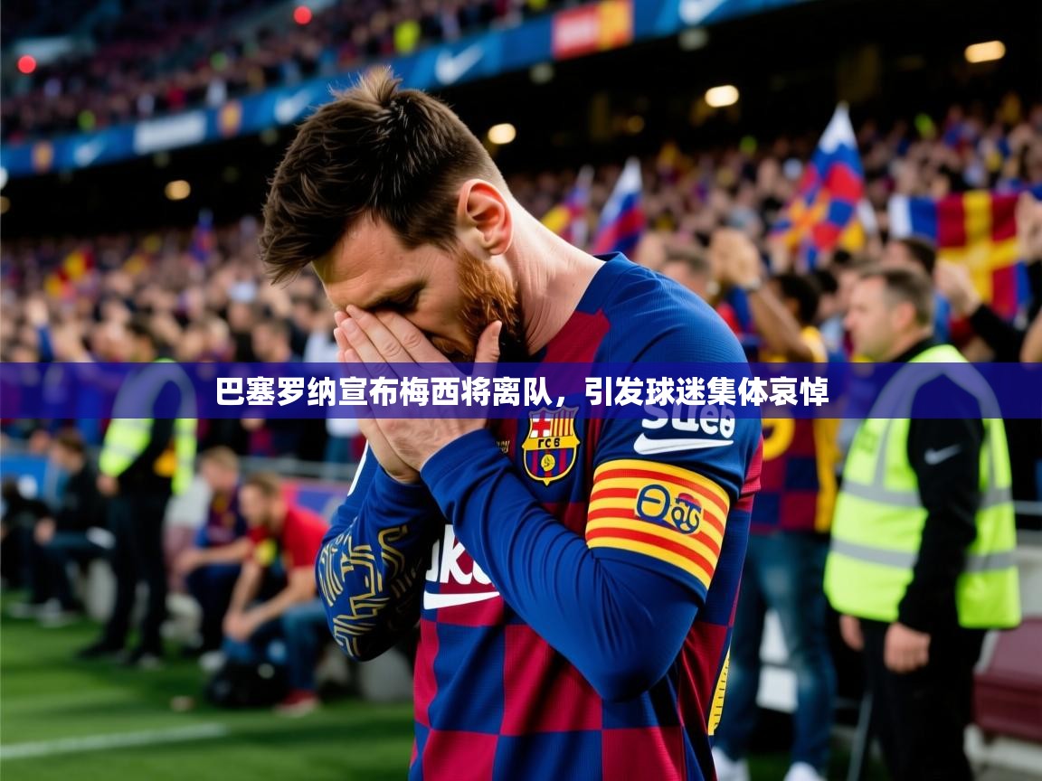 2025爱游戏入口官网巴塞罗纳宣布梅西将离队,引发球迷集体哀悼 第4张