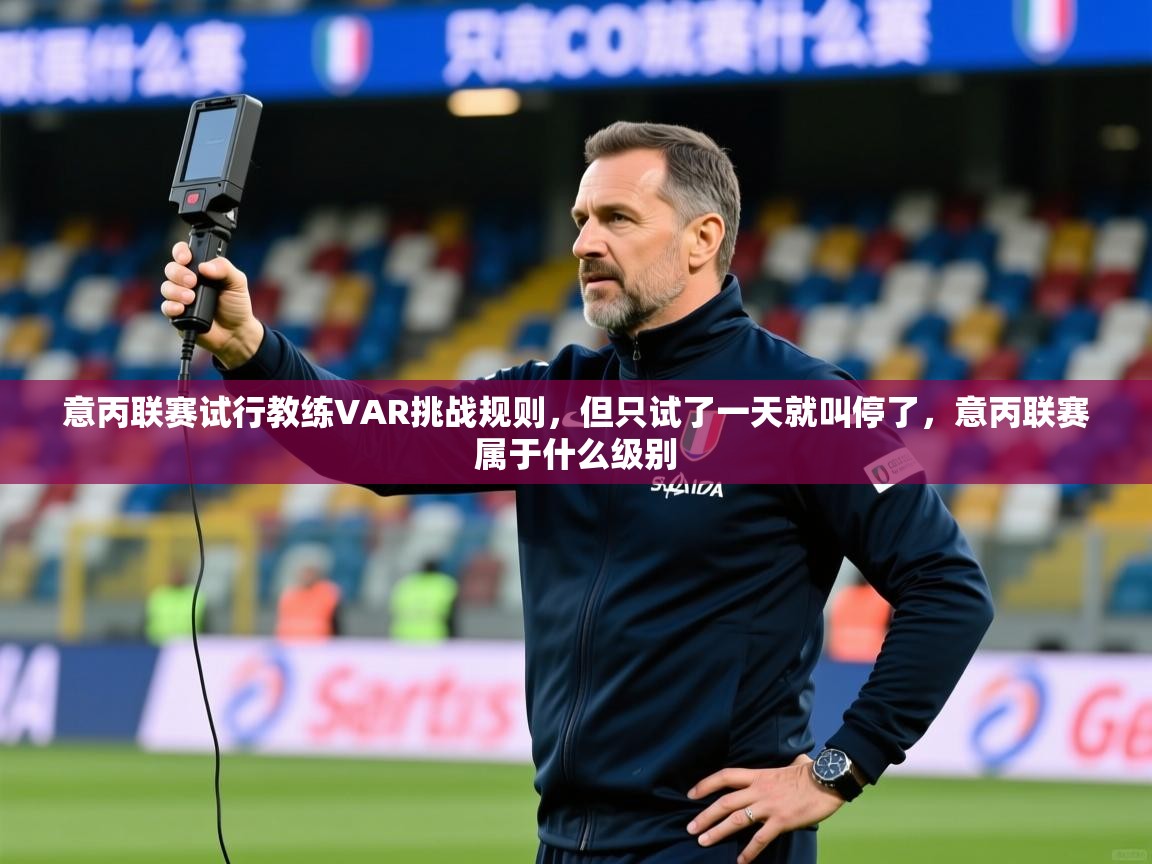 2025爱游戏体育下载意丙联赛试行教练VAR挑战规则，但只试了一天就叫停了，意丙联赛属于什么级别  第1张