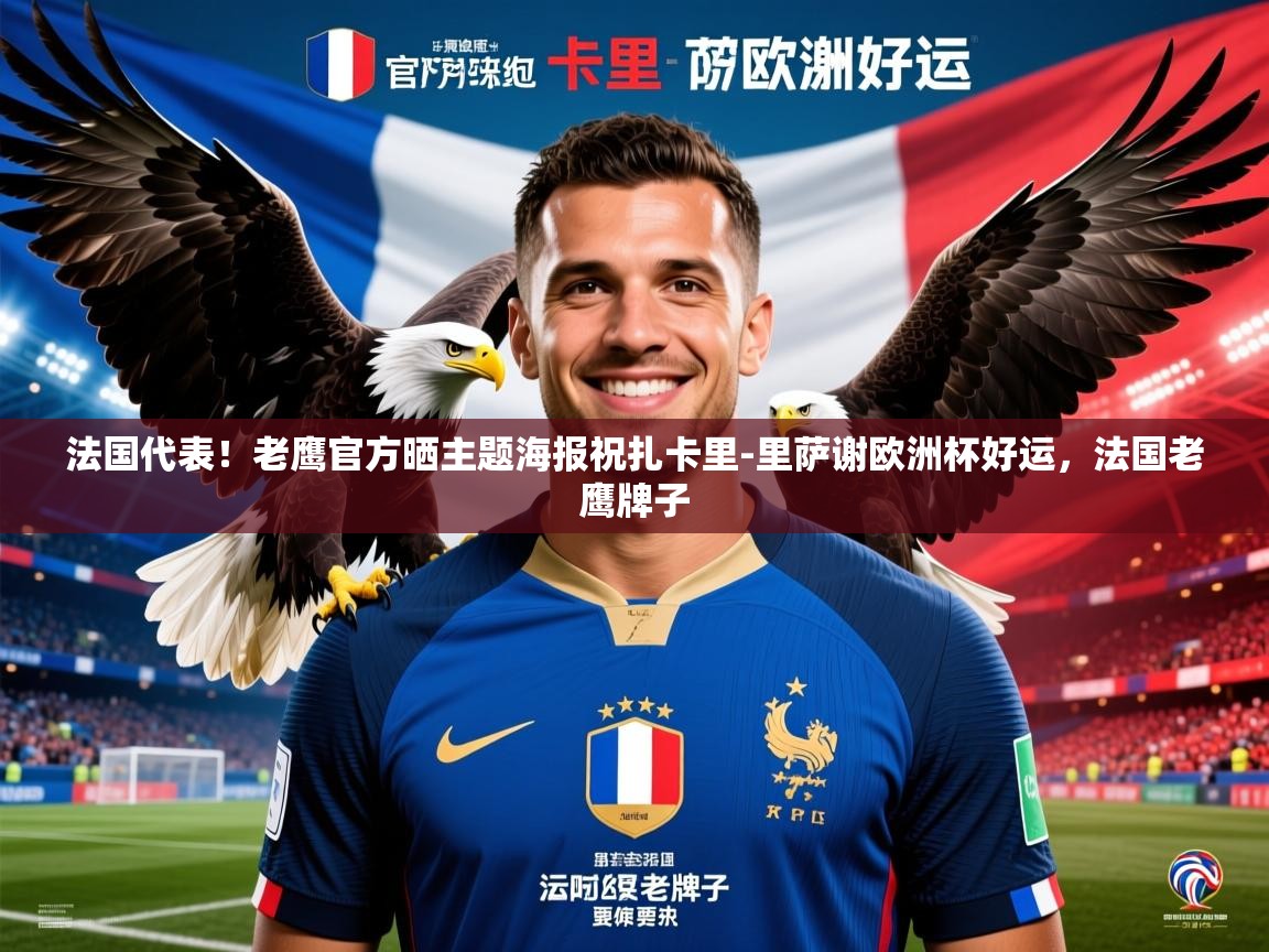 2025爱游戏登录界面法国代表！老鹰官方晒主题海报祝扎卡里-里萨谢欧洲杯好运，法国老鹰牌子  第3张